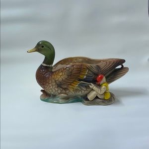 Holt Howard Millard Duck Planter/w Hunter